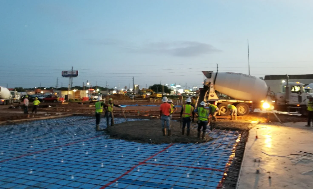 Footings and foundations — precise concrete placement and consolidation (4)